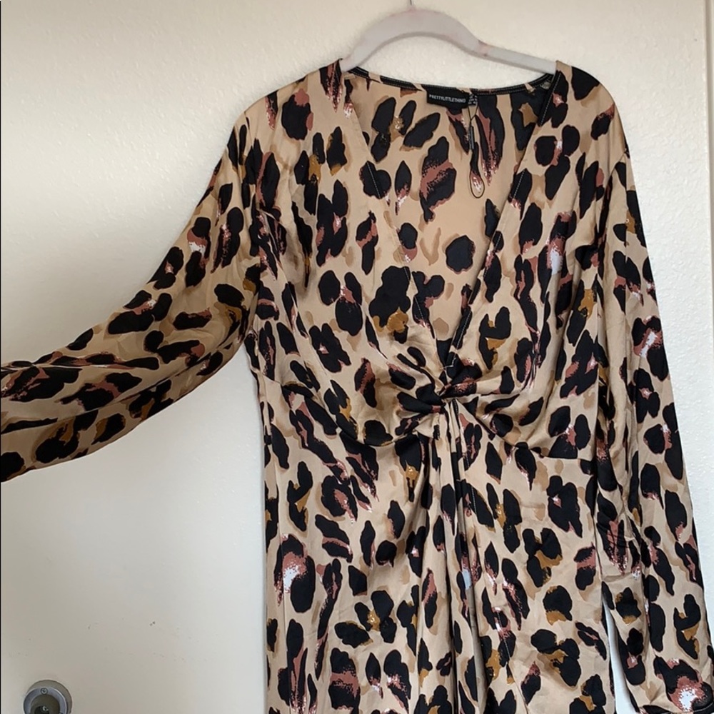 Pretty Little Things - cheetah print dress